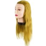 Fryzjerska główka treningowa włosy blond 45-50cm