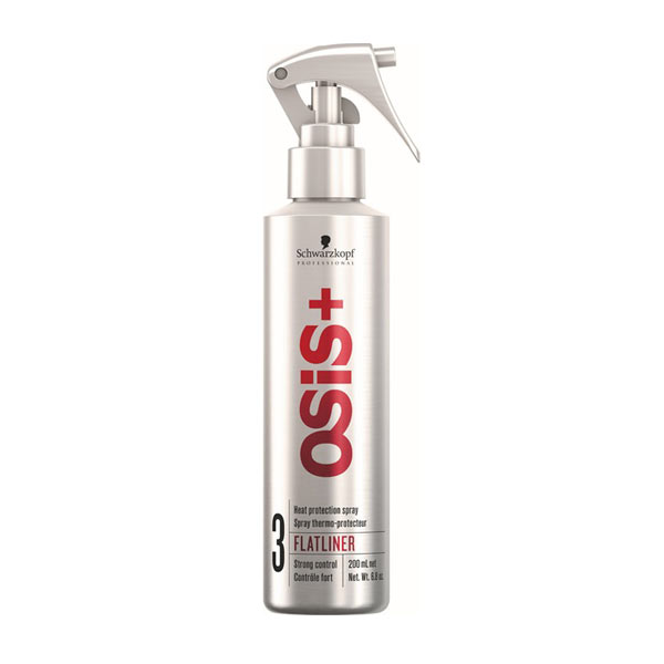 Schwarzkopf OSiS+ Flatliner Heat Protection Spray Spray termoochronny chroniący włosy przed wysoką temperaturą 200ml